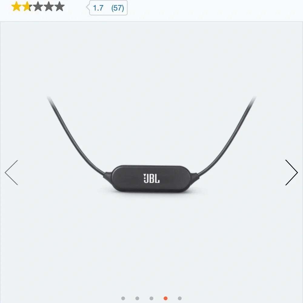 JBL Inspire 500 Black Wireless Headphones